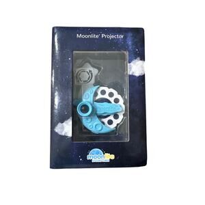 Moonlite Storytime Mini Projector for Smartphones, Blue, New